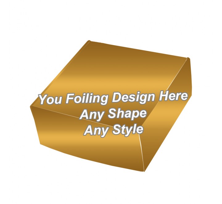 Golden Foiling - Double Wall Tuck Front Boxes Golden Foiling - Double Wall Tuck Front Boxes