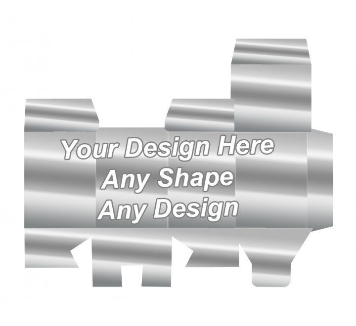 Silver Foiling - Die cut Packaging Boxes Silver Foiling - Die cut Packaging Boxes