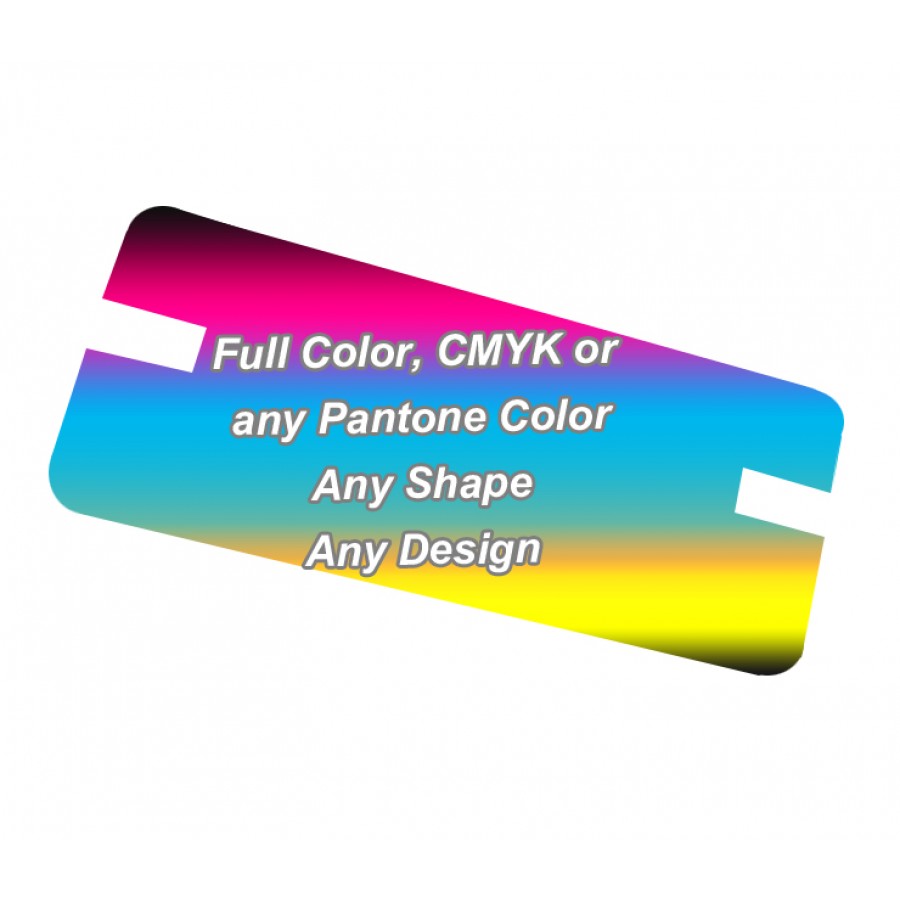 Full Color - Backing card printing