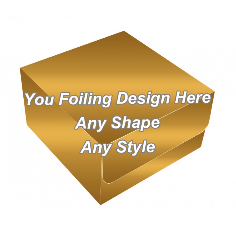 Golden Foiling - Thread Packaging Boxes