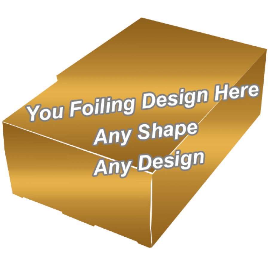 Golden Foiling - Cardboard Boxes