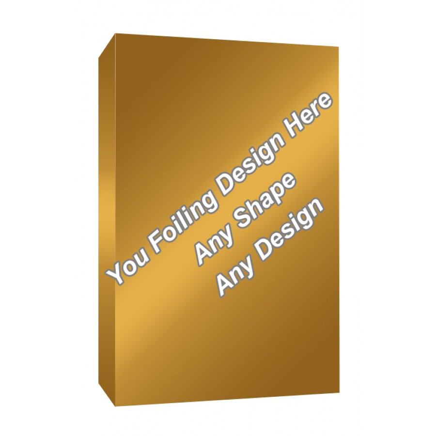 Golden Foiling - Hair Extensions Boxes