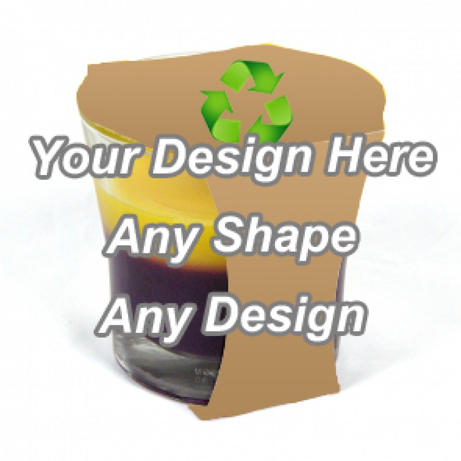 Recycled - Cup Jar Sleeve Packaging