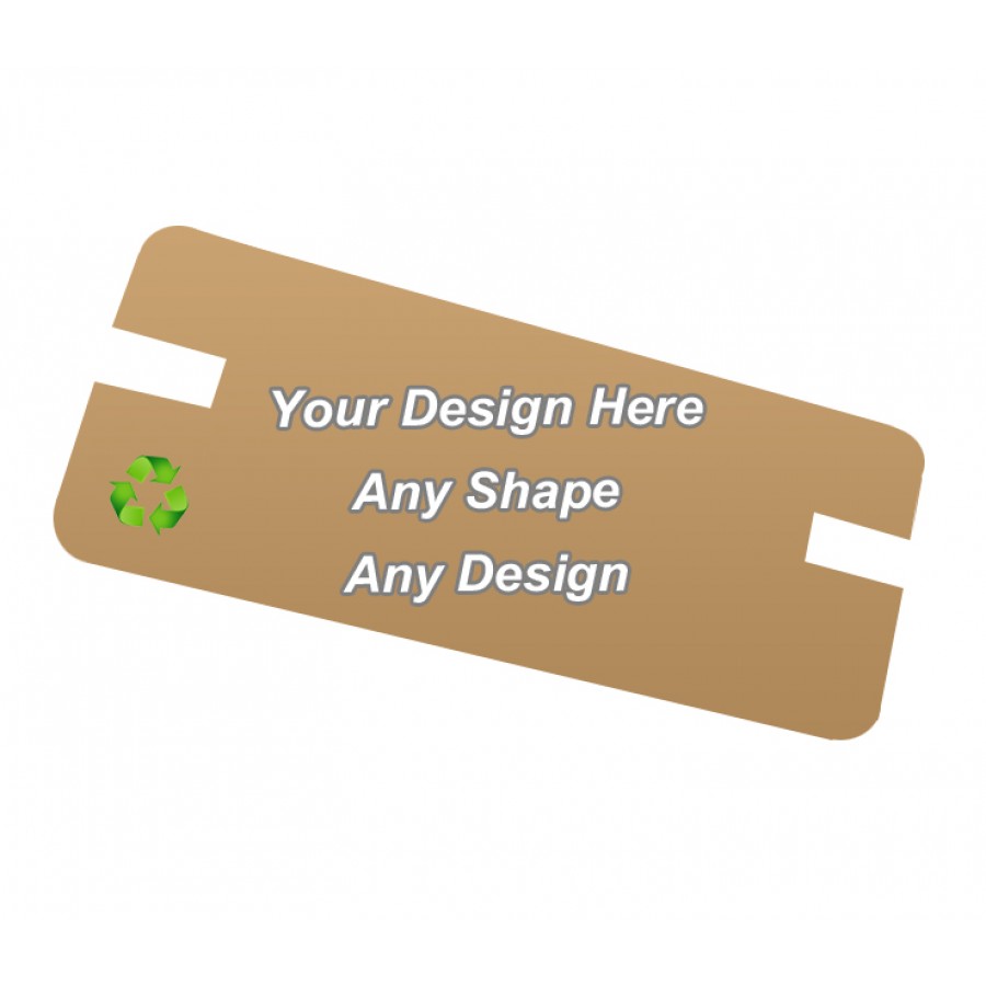 Recycled - Backing card printing