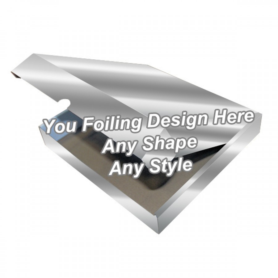 Silver Foiling - Flap Packaging Boxes