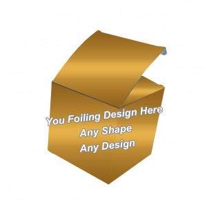 Golden Foiling - Cube Boxes