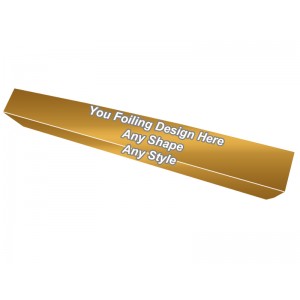 Golden Foiling - Lipstick Lip Gloss Packaging