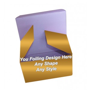 Golden Foiling - Folding Packaging boxes