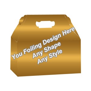 Golden Foiling - Window Gable boxes