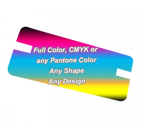 Full Color - Backing card printing